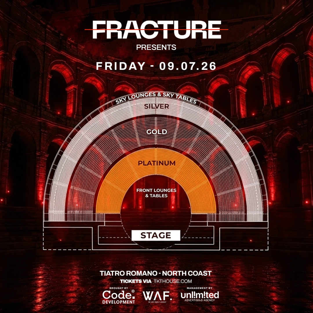 Fracture : Stephan Bodzin, Agents of Time, S.A.B.R.I F2F RIKAYA, GALAL venue map